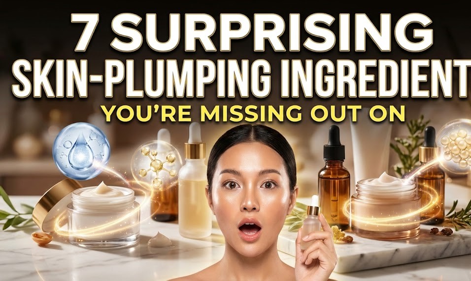 A dropper applying a clear, hydrating serum containing glycerin and hyaluronic acid to glowing skin.