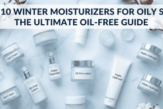 winter moisturizers for oily skin routine