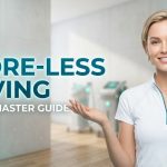 A close-up of clear, healthy skin texture being treated with a gentle, non-comedogenic serum.