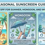 A person applying a lightweight gel sunscreen during a bright summer day.