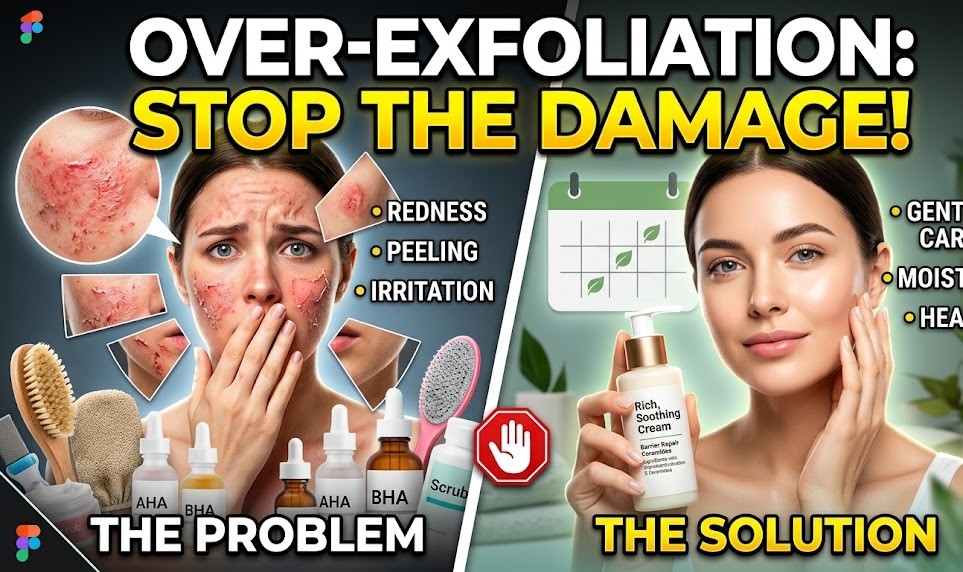 How to Identify and Heal Over-Exfoliated Skin