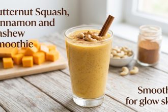 Glowed-Up Spiced Butternut Squash Smoothie Recipe