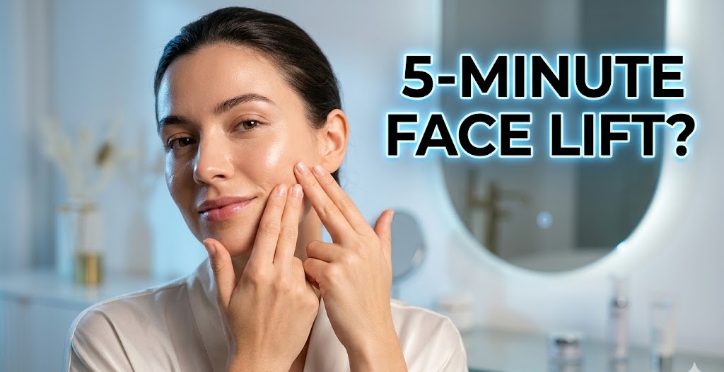 A split-screen collage showing the lush green Irish coast and a minimalist morning wellness setup with ginger and lemon