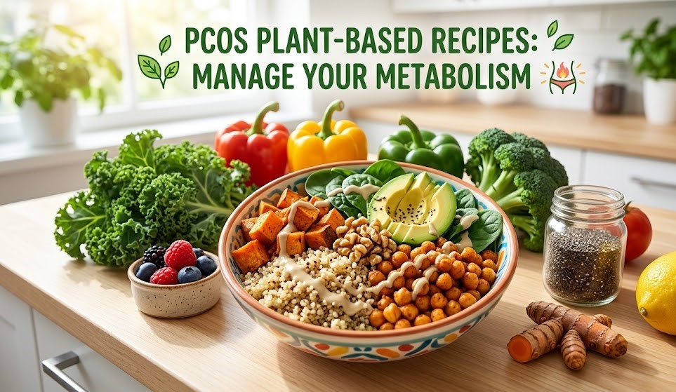 PCOS Vegetarian Recipes 2026: Low-GI & Gut-Friendly Meal Plans