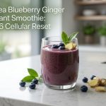 Green Tea Blueberry Ginger Antioxidant Smoothie