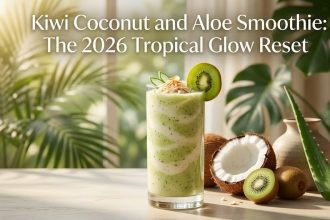 Kiwi Coconut and Aloe Smoothie Recipe